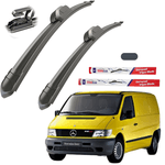 Auto si Moto - Intretinere auto - Stergatoare - Stergatoare Mercedes Vito W638 (1996–2003) TeamCar® Flat – Set fata - Infinity.ro