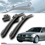 Auto si Moto - Intretinere auto - Stergatoare - Stergatoare TeamCar® BMW Seria 3 E46 (1998–2006) Flat – Set fata - Infinity.ro