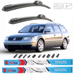 Auto si Moto - Intretinere auto - Stergatoare - Stergatoare Volkswagen Passat (B5 LIFT,Variant,3B6) 2001–2005 -Set fata - Infinity.ro