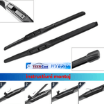 Auto si Moto - Intretinere auto - Stergatoare - Stergatoare TeamCar® Dacia Duster I (2010–2017) – Hybrid-Set fata - Infinity.ro