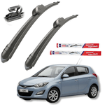Auto si Moto - Intretinere auto - Stergatoare - Stergatoare TeamCar® Hyundai i20 I (2008–2014) – Set fata Flat - Infinity.ro