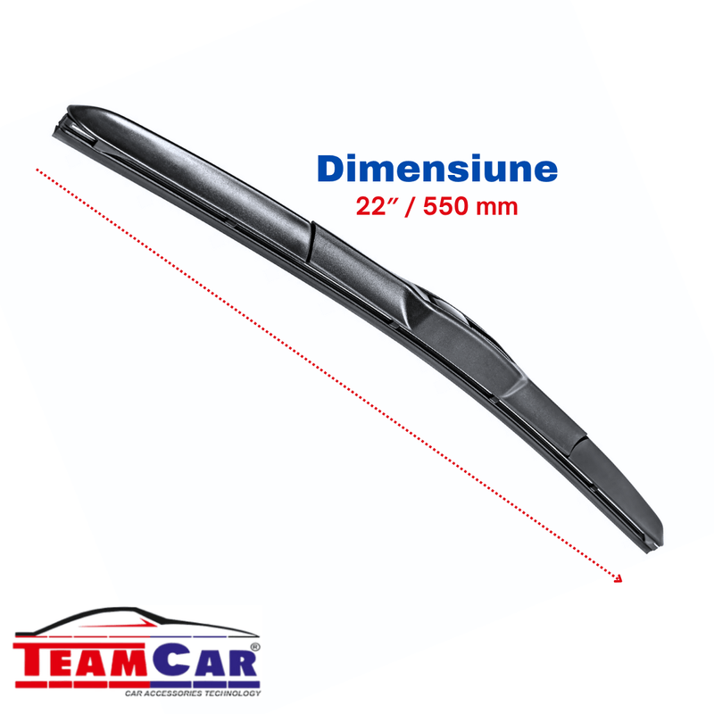 Auto si Moto - Intretinere auto - Stergatoare - Stergatoare TeamCar® Dacia Logan I (2004–2012) – Flat - Set fata - Infinity.ro
