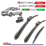 Auto si Moto - Intretinere auto - Stergatoare - Stergatoare TeamCar® Opel Corsa D 5 Usi (2006–2014) – Set Complet - Infinity.ro