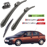 Auto si Moto - Intretinere auto - Stergatoare - Stergatoare OPEL Astra G Hatcback (1998–2004) TeamCar® Flat – Set Complet - Infinity.ro