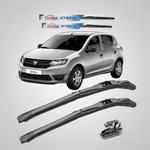 Auto si Moto - Intretinere auto - Stergatoare - Stergatoare Dacia Sandero II (2012–2020) TeamCar® – Set fata Hybrid - Infinity.ro