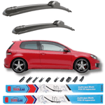 Auto si Moto - Intretinere auto - Stergatoare - Stergatoare TeamCar® Volkswagen Golf 6 Hatchback 3 usi (2008–2012) – Set fata - Infinity.ro