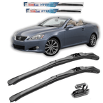 Auto si Moto - Intretinere auto - Stergatoare - Stergatoare Lexus IS C (Cabriolet) – 2009–2015 TeamCar® – Set fata Hybrid - Infinity.ro