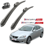 Auto si Moto - Intretinere auto - Stergatoare - Stergatoare Lexus IS F (USE20) – 2008–2012 TeamCar® – Set fata Flat - Infinity.ro