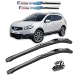 Auto si Moto - Intretinere auto - Stergatoare - Stergatoare Nissan Qashqai J10 TeamCar® (2007–2013) – Set fata Hybrid - Infinity.ro