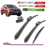 Auto si Moto - Intretinere auto - Stergatoare - Stergatoare TeamCar® Suzuki SX4 S-Cross (2013–prezent) – Set Complet Flat - Infinity.ro