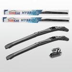 Auto si Moto - Intretinere auto - Stergatoare - Stergatoare Peugeot 206 (1998–2012) Sedan – Set fata Hybrid - Infinity.ro