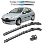 Auto si Moto - Intretinere auto - Stergatoare - Stergatoare Peugeot 206 (1998–2012) Hatchback (3 usi) – Set fata Hybrid - Infinity.ro
