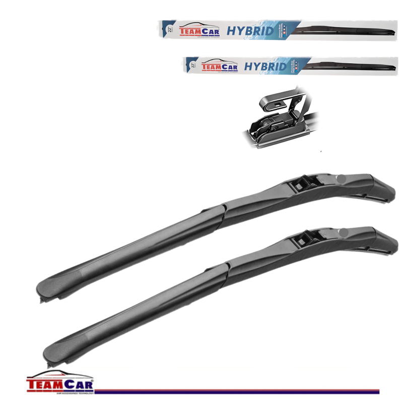 Auto si Moto - Intretinere auto - Stergatoare - Stergatoare TeamCar® Hyundai i20 I (2008–2014) – Set fata Hybrid - Infinity.ro