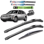 Auto si Moto - Intretinere auto - Stergatoare - Stergatoare TeamCar® Volkswagen Golf 4, Mk4 (1997–2003) – Set Complet Hybrid - Infinity.ro