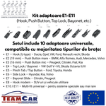 Auto si Moto - Intretinere auto - Stergatoare - Stergatoare Mercedes A-Class W169 (2004–2012) TeamCar® – Set Complet - Infinity.ro