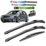 Auto si Moto - Intretinere auto - Stergatoare - Stergatoare Volkswagen Golf 4 - 3 usi  (1997–2003) – Set Complet Hybrid - Infinity.ro