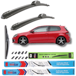 Auto si Moto - Intretinere auto - Stergatoare - Stergatoare TeamCar® Volkswagen Golf 6 Hatchback 3 usi (2008–2012) – Set Complet - Infinity.ro
