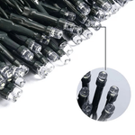 Casa si Gradina - Corpuri si surse de iluminat - Iluminat exterior - Instalatii luminoase exterior - Instalatie de craciun , pentru interior si exterior, de 50 m, cu diferite jocuri de lumini, becuri cristal, alb rece - Infinity.ro