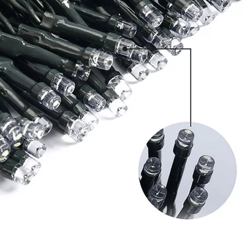 Casa si Gradina - Corpuri si surse de iluminat - Iluminat exterior - Instalatii luminoase exterior - Rola Instalatie de Craciun Liniara , Pentru Interior/Exterior, Rola 100m, Multicolor - Infinity.ro