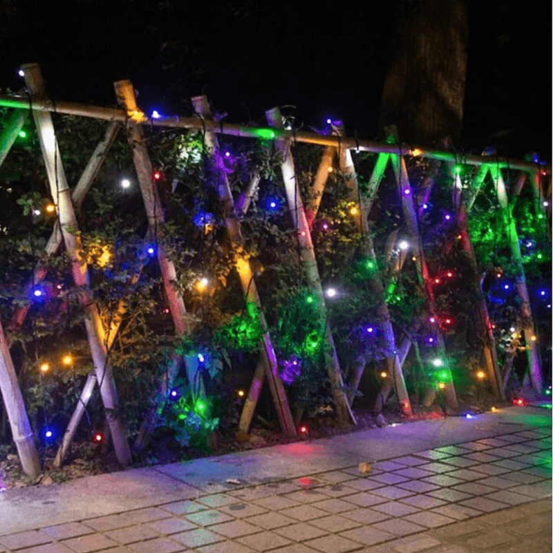 Casa si Gradina - Corpuri si surse de iluminat - Iluminat exterior - Instalatii luminoase exterior - Rola Instalatie de Craciun Liniara , Pentru Interior/Exterior, Rola 100m, Multicolor - Infinity.ro