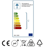 Casa si Gradina - Decoratiuni - Decoratiuni petrecere - Bannere si ghirlande decorative - Ghirlanda LED, Flag Light, 10 becuri, G40 E12, 5 m - Infinity.ro