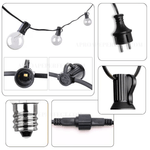 Casa si Gradina - Decoratiuni - Decoratiuni petrecere - Bannere si ghirlande decorative - Ghirlanda LED, Flag Light, 10 becuri, G40 E12, 5 m - Infinity.ro