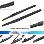 Auto si Moto - Intretinere auto - Stergatoare - Stergatoare Ford Fiesta V Hatchback 5 usi (2005–2008) – Set fata Hybrid - Infinity.ro