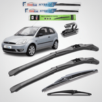 Auto si Moto - Intretinere auto - Stergatoare - Stergatoare Ford Fiesta V Hatchback 3 usi (2002–2005) – Set Complet Hybrid - Infinity.ro