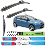 Auto si Moto - Intretinere auto - Stergatoare - Stergatoare Ford Fiesta VI Hatchback 5 usi (2008–2012) – Set Complet - Infinity.ro