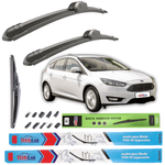 Auto si Moto - Intretinere auto - Stergatoare - Stergatoare Ford Focus III Hatchback (2015–2018) TeamCar® – Set Complet - Infinity.ro