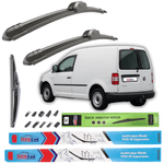 Auto si Moto - Intretinere auto - Stergatoare - Stergatoare Volkswagen Caddy III Panel Van vitrat 2010–2015 – Set Complet - Infinity.ro