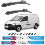 Auto si Moto - Intretinere auto - Stergatoare - Stergatoare Volkswagen Caddy III LWB Maxi Panel Van 2010–2015 – Set fata - Infinity.ro