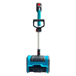 Casa si Gradina - Gradinarit si plante - Utilaje gradina - Freze zapada si articole deszapezire - Freza electrica, pentru zapada, pliabila, Acumulator 4AH, Albastru - Infinity.ro