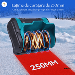 Casa si Gradina - Gradinarit si plante - Utilaje gradina - Freze zapada si articole deszapezire - Freza electrica, pentru zapada, pliabila, Acumulator 4AH, Albastru - Infinity.ro