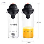 Electronice si Electrocasnice - Electrocasnice bucatarie - Preparare bauturi - Cafetiere - Aparat pentru spumare lapte, 450ml, sticla, portabil - Infinity.ro