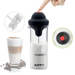 Electronice si Electrocasnice - Electrocasnice bucatarie - Preparare bauturi - Cafetiere - Aparat pentru spumare lapte, 450ml, sticla, portabil - Infinity.ro
