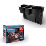 Auto si Moto - Intretinere auto - Stickere auto - Organizator Auto Universal cu Suport pentru 2 pahare si Telefon, Regal Trade - Infinity.ro