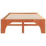 Casa si Gradina - Mobilier - Paturi si accesorii - Paturi - Cadru de pat Maro 120 x 190 cm Lemn de pin masiv - Infinity.ro