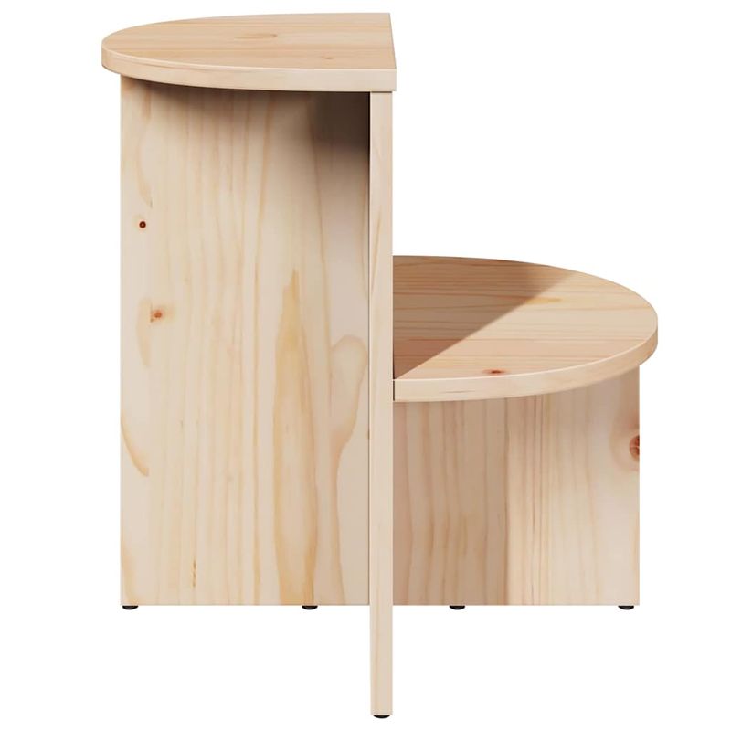 Casa si Gradina - Mobilier - Mese si birouri - Masute de cafea - Masa de cafea natural 50 x 40 x 50 cm Lemn masiv de pin - Infinity.ro