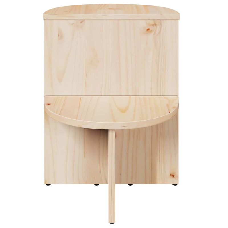 Casa si Gradina - Mobilier - Mese si birouri - Masute de cafea - Masa de cafea natural 50 x 40 x 50 cm Lemn masiv de pin - Infinity.ro