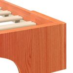 Casa si Gradina - Mobilier - Paturi si accesorii - Paturi - Cadru de pat Maro 160 x 210 cm Lemn de pin masiv - Infinity.ro