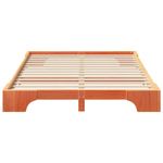 Casa si Gradina - Mobilier - Paturi si accesorii - Paturi - Cadru de pat Maro 140 x 210 cm Lemn de pin masiv - Infinity.ro