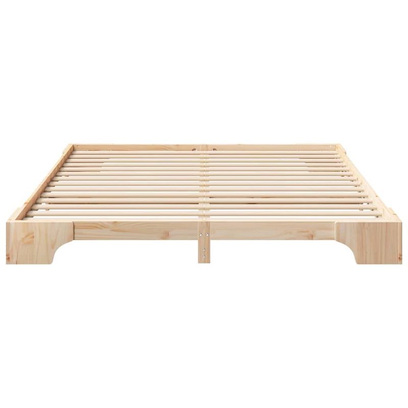 Casa si Gradina - Mobilier - Paturi si accesorii - Paturi - Cadru de pat Maro 160 x 210 cm Lemn de pin masiv - Infinity.ro