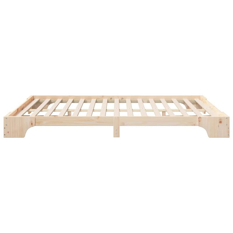 Casa si Gradina - Mobilier - Paturi si accesorii - Paturi - Cadru de pat Maro 160 x 210 cm Lemn de pin masiv - Infinity.ro