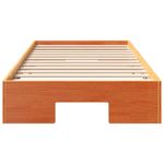 Casa si Gradina - Mobilier - Paturi si accesorii - Paturi - Cadru de pat de podea Maro 80 x 200 cm Lemn masiv de pin - Infinity.ro