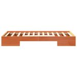 Casa si Gradina - Mobilier - Paturi si accesorii - Paturi - Cadru de pat de podea Maro 80 x 200 cm Lemn masiv de pin - Infinity.ro
