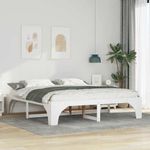Casa si Gradina - Mobilier - Paturi si accesorii - Paturi - Cadru de pat Alb 180 x 200 cm Lemn de pin masiv - Infinity.ro