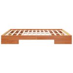 Casa si Gradina - Mobilier - Paturi si accesorii - Paturi - Cadru de pat de podea Maro 180 x 200 cm Lemn masiv de pin - Infinity.ro