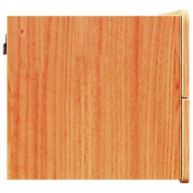 Casa si Gradina - Mobilier - Comode si corpuri - Noptiere - Noptiera Maroniu cerat 39 x 34 x 33 cm Lemn masiv de pin - Infinity.ro