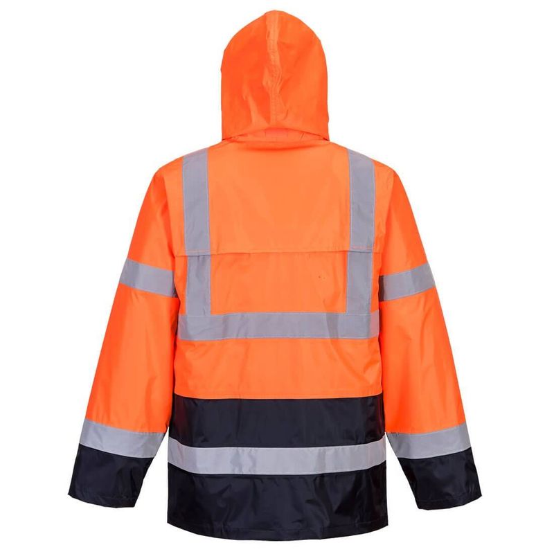 Casa si Gradina - Constructii - Echipamente de lucru - Imbracaminte protectia muncii - Jacheta de protectie pentru ploaie HiVis Contrast Portwest-H443 S Portocaliu - Infinity.ro